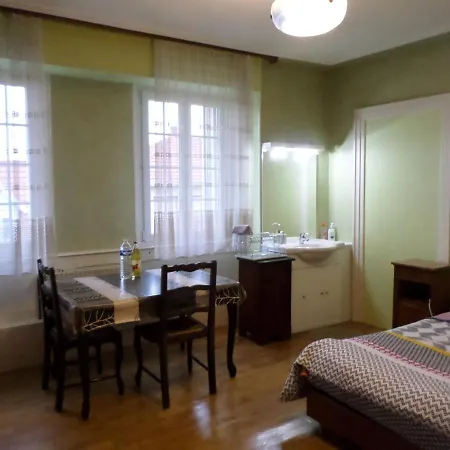 Grande Chambre Individuelle A Lit Double Dans Une Maison De Maitre De 1904 * Haguenau